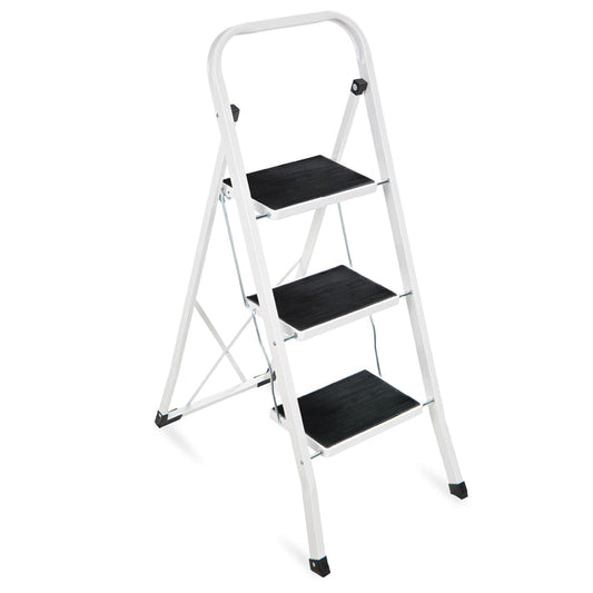 3-Step Portable Folding Step Ladder w/ Non-Slip Feet, 330lb Capacity 4.8 55 Reviews